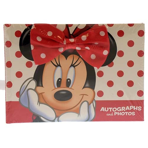 Disney Parks Disney Autograph and Photo Book - Minnie Mouse