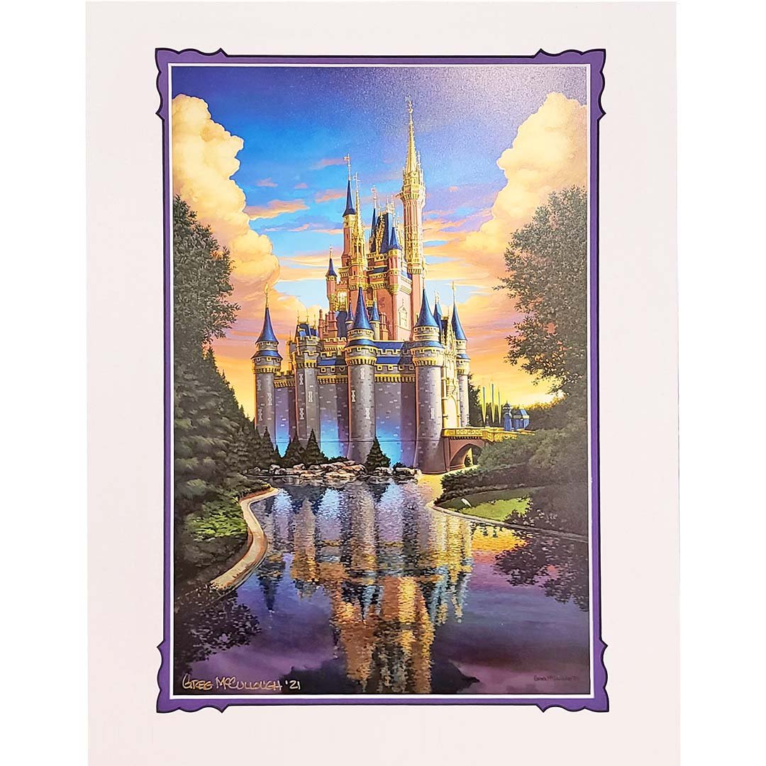 Disney Parks Disney Artist Print - Greg McCullough - Magical Reflection